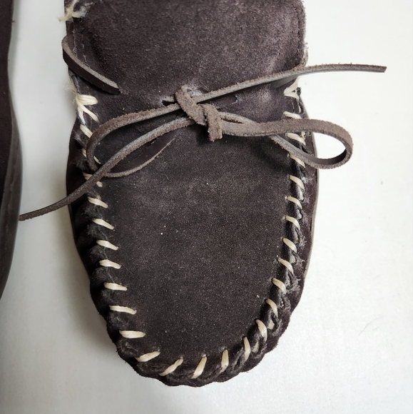 Guide Gear Mens Brown Wool Fur Lined Chukka Mocs-Size 10M - Picture 7 of 13